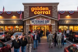 Golden Corral Veterans Day 2026 Claim Your Free Meal!