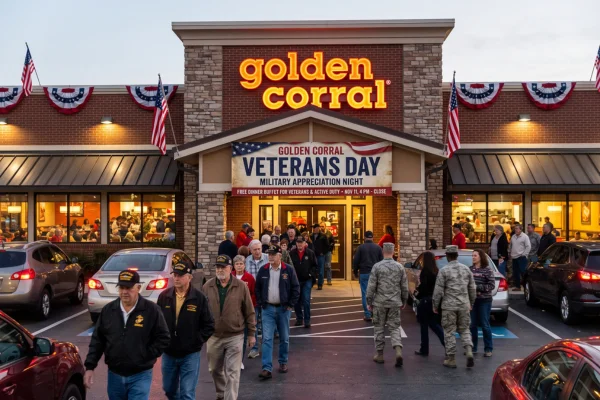 Golden Corral Veterans Day 2026 Claim Your Free Meal!